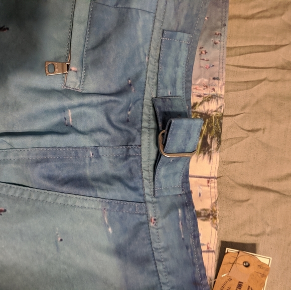 Jachs New York bathing suit palm trees beach sz 32 - Picture 3 of 6